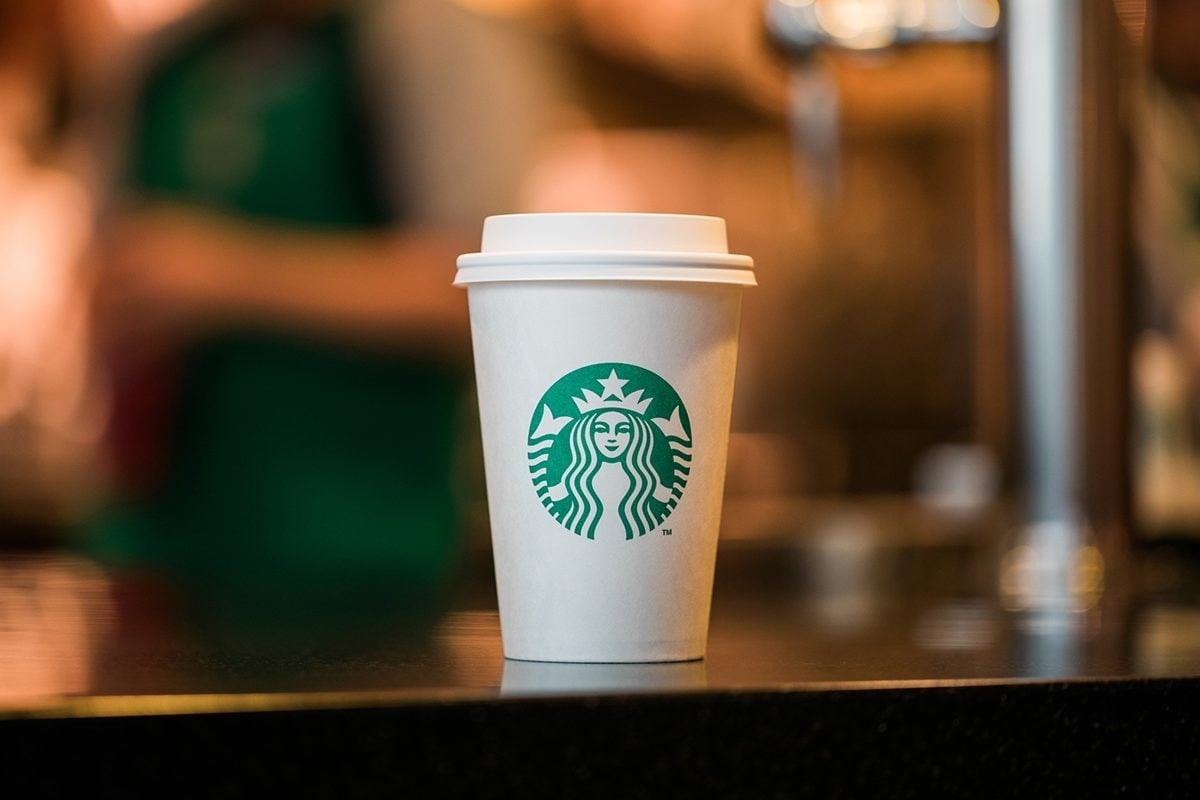 Starbucks coffee cup