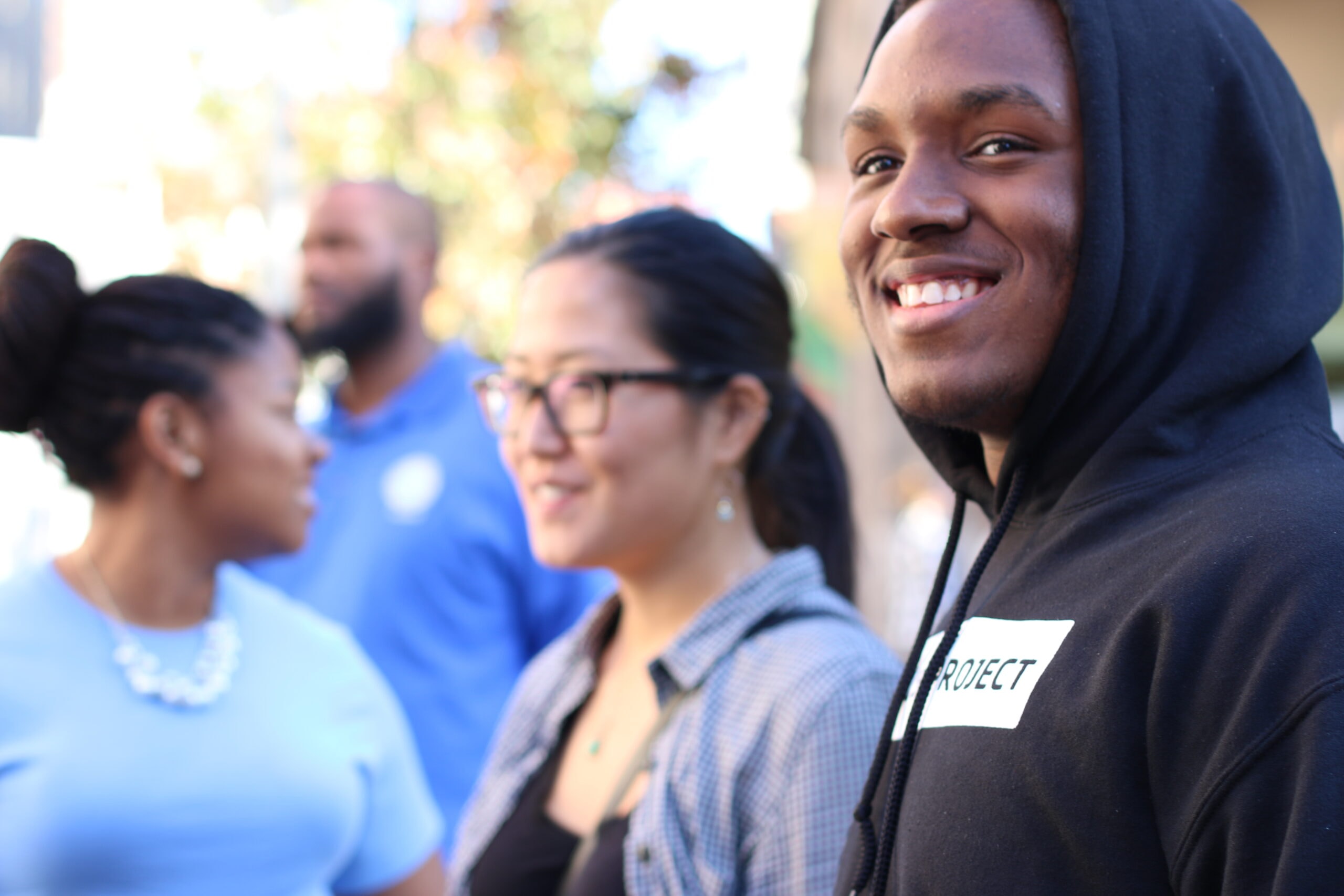 Hopeful youth group at Homewood Children's Village