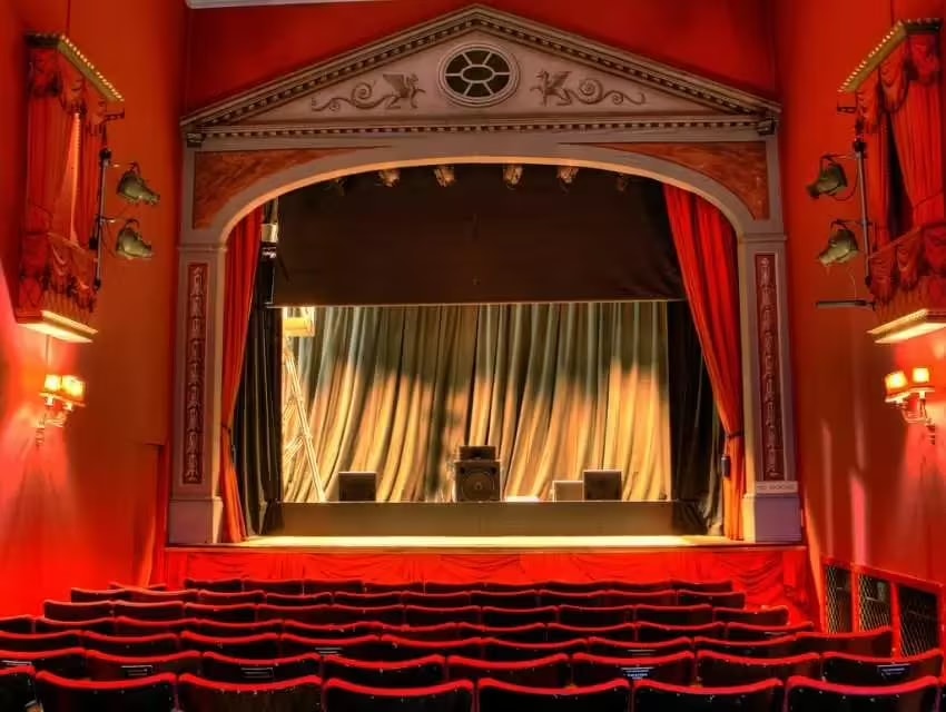 Kelly Strayhorn Theater interior — performance space