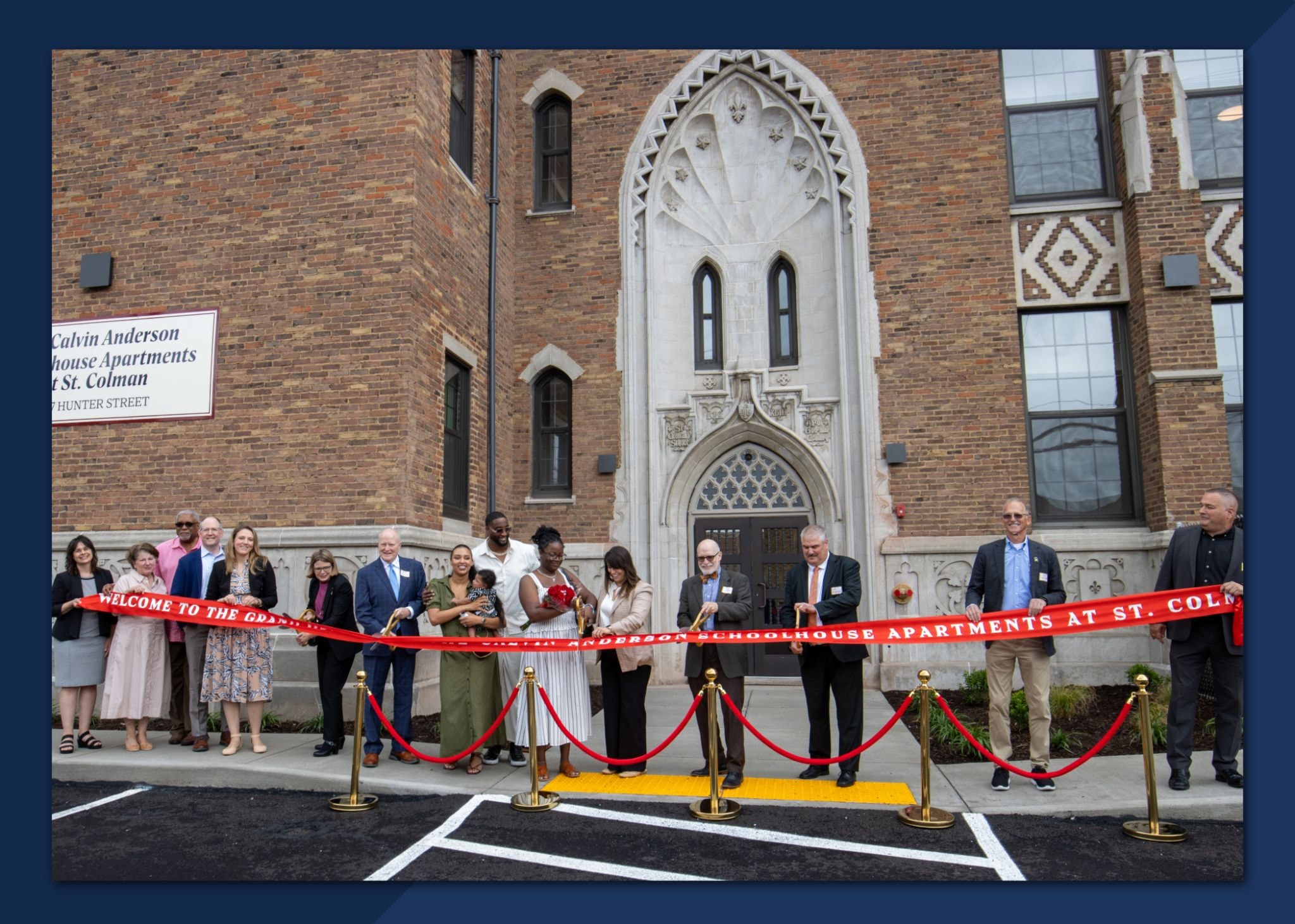 Calvin Anderson Schoolhouse Apartments — foster youth affordable housing Pittsburgh