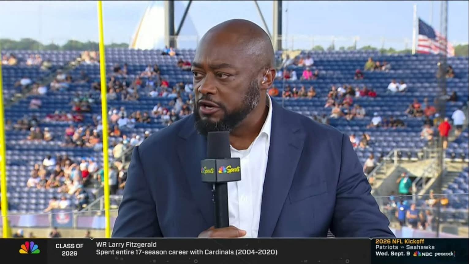 Mike Tomlin NBC Sports debut — Pro Football Hall of Fame